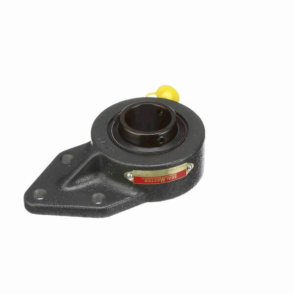 Mounted Cast Iron Three Bolt Flange Bracket Ball Bearing, FB-20R